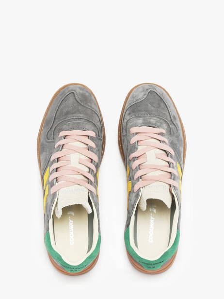 Sneakers Uit Leder Coolway Grijs men 86035950 ander zicht 4